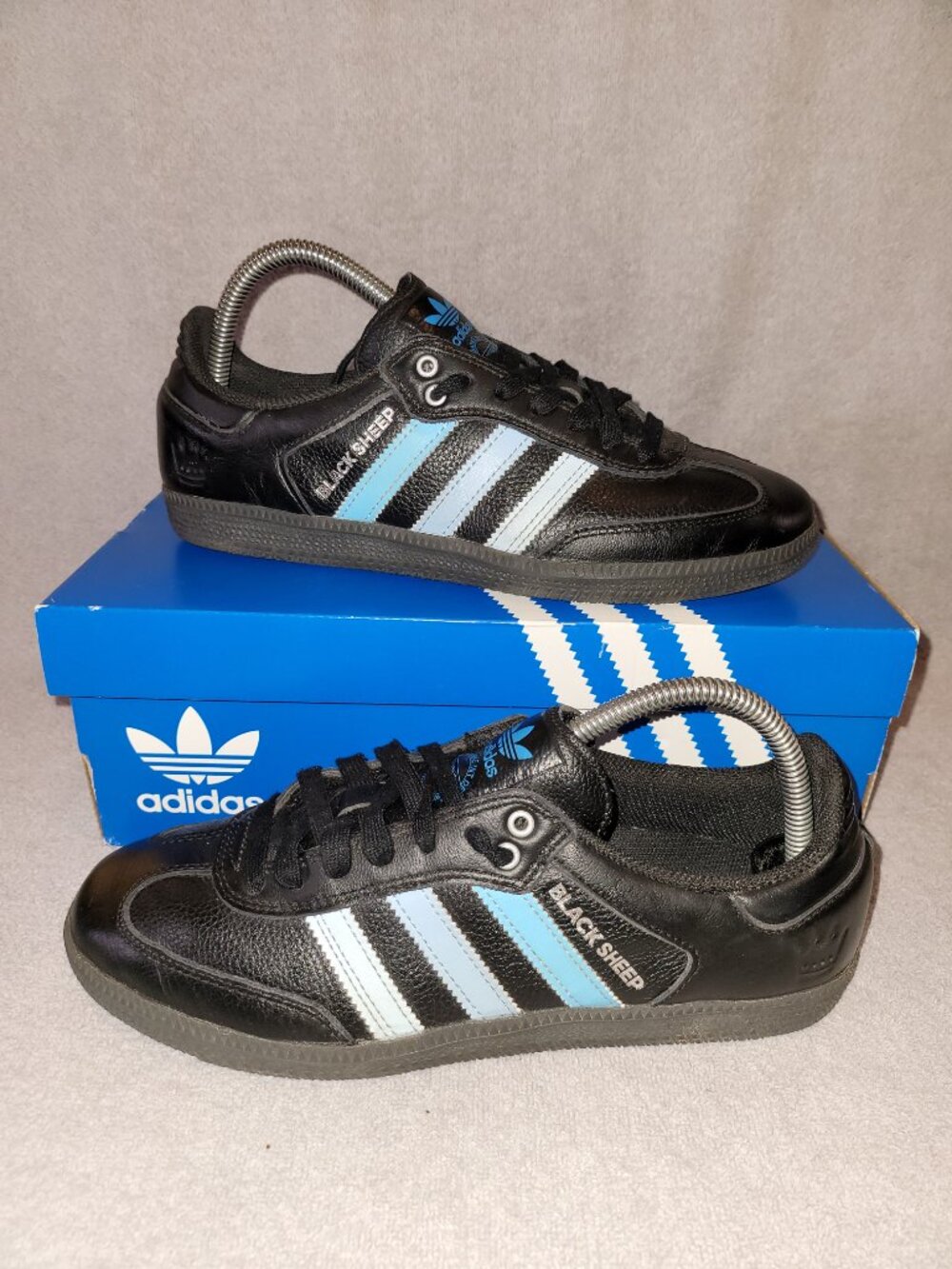 Adidas Samba ADV Charlotte FC Black Sheep Black/White/Blue Sneakers JH9594